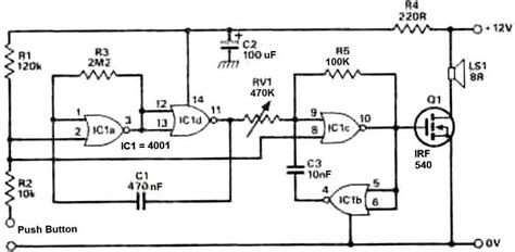 5 Simple Siren Circuits You Can Build At Home Homemade Circuit Projects