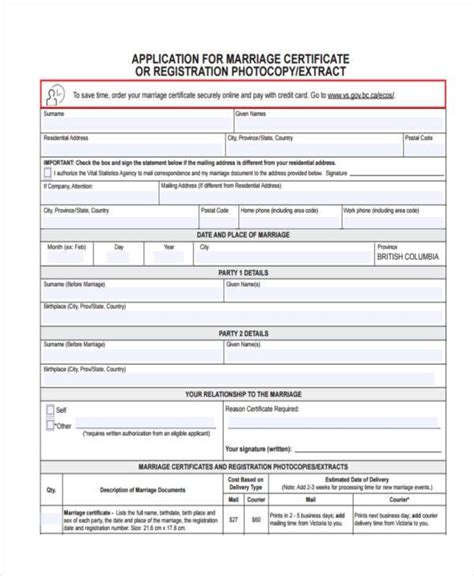 2022 Marriage Registration Form Fillable Printable Pdf Forms Images