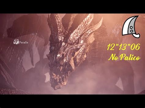 MHW IB Fatalis Solo Greatsword 12 13 06 Min YouTube