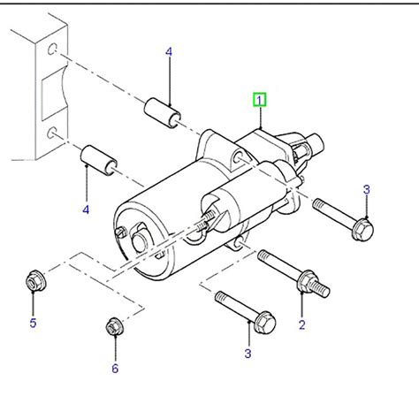 Starter Motor To Suit 24l Vh Vj Vm 24l Ford Transit Van Models 2 Ford Transit Parts