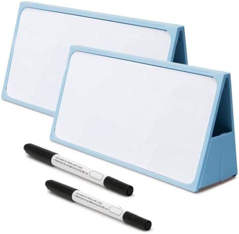 Amazon Mini Desktop Double Side Dry Erase Board Foldable Double