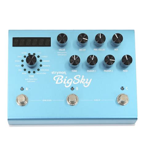 Strymon Big Sky Multi Reverb Pedal Secondhand At Gear Music