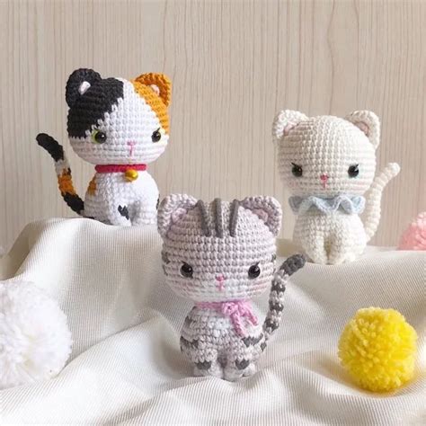 Top 30 Free Amigurumi Crochet Cat Patterns