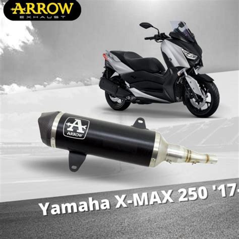 Jual Knalpot Arrow Urban Black Yamaha Xmax Original Made In