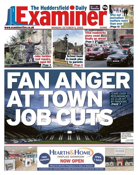 Huddersfield Examiner 2020 10 05