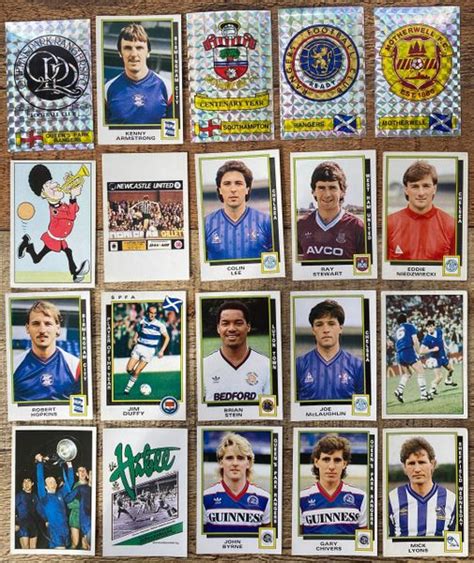 X Original Unused Panini Football Stickers Various Match