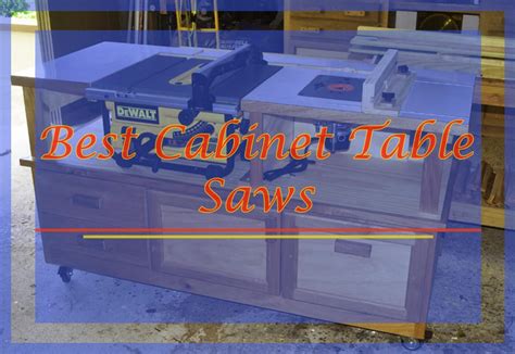 Best Cabinet Table Saws Reviews | Saw Reviewed