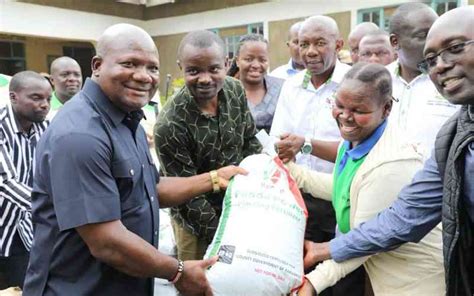 Kakamega Farmers Receive Sh712 Million Subsidized Inputs The Standard