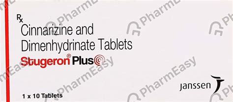 Stugeron Plus Strip Of 10 Tablets Uses Side Effects Price Dosage