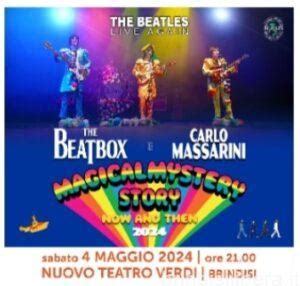 The Beatbox Carlo Massarini Il Mito Dei Beatles Rivive A Brindisi