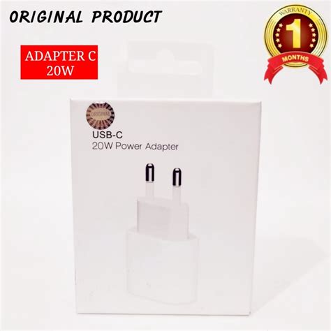 Jual Batok Charger W Usb C Power Adapter Fast Charging Kepala Charger