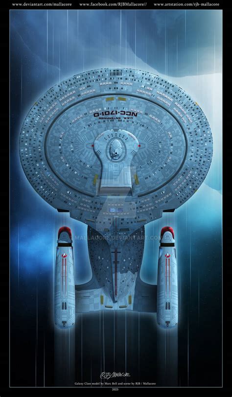 Star Trek - USS Enterprise D by Mallacore on DeviantArt