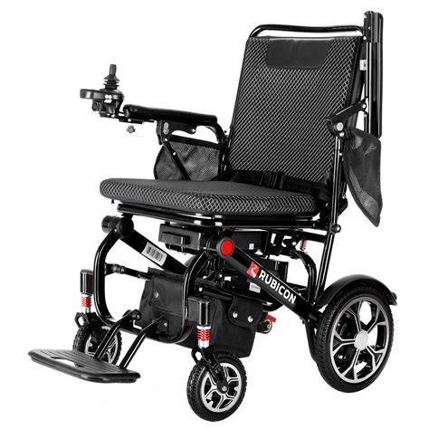 Rubicon Dx07 Lightweight Foldable Electric Wheelchair Compact