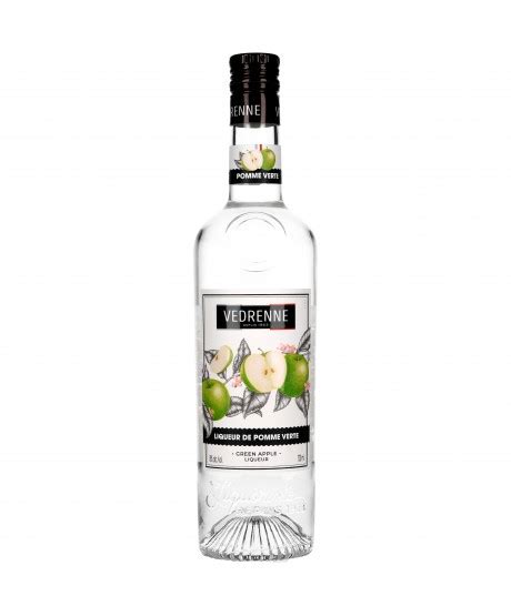 Liqueur De Pomme Verte 18 Védrenne Crèmes Liqueurs Digestifs