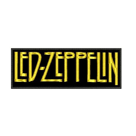 Patch Bordado Banda Led Zeppelin Termocolante Bandas Rock Shopee