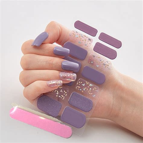 Gel Nail Wraps Nail Decals Nail Stickers Gel Nails Manicure Etsy