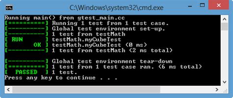 C Tutorial Google Test Gtest 2018