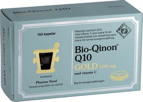 Bio Qinon GOLD 100 mg Pharma Nord 160g Jämför pris handla via