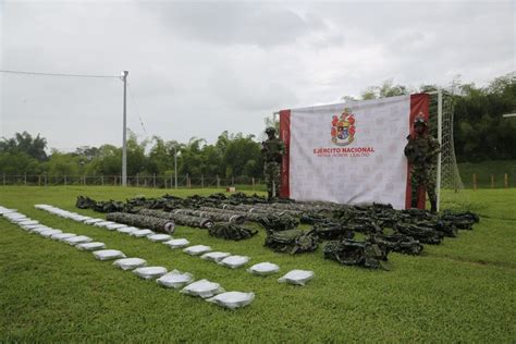 Tropas Del Ejército Incautaron Material De Intendencia Usado Por