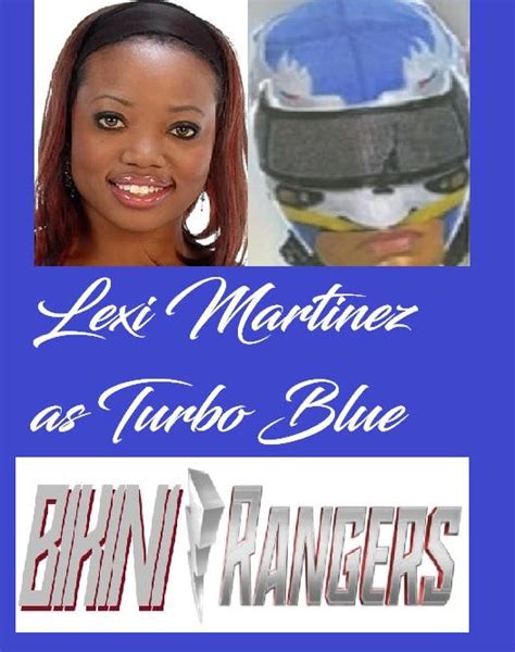 Bikini Rangers Rpm Lexi Martinez As Turbo Blue By Dantheflash2023 On