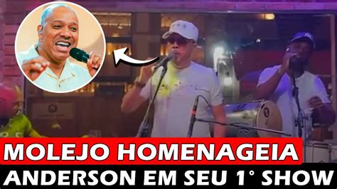 Molejo Homenageia Anderson Leonardo Em Primeiro Show Ap S Morte Do