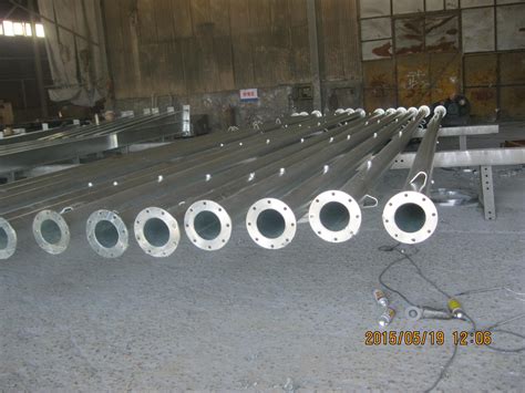 Hot Dipped Galvanized Poles Cangzhou Best Steel Co Ltd