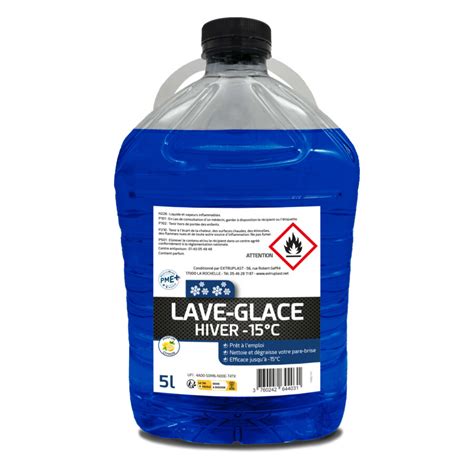 Lave Glace Hiver 15C 5 L Norauto