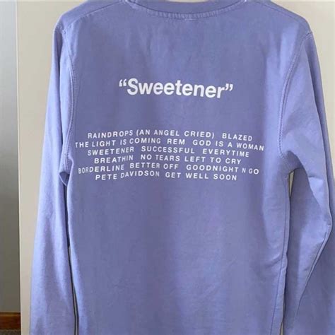 Ariana Grande Sweetener Merch - RARE - Gem