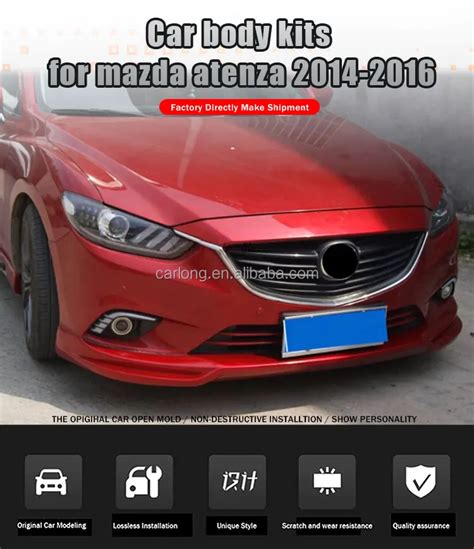 Car Body Kits For Mazda Atenza Car Accessories Front Lip Side