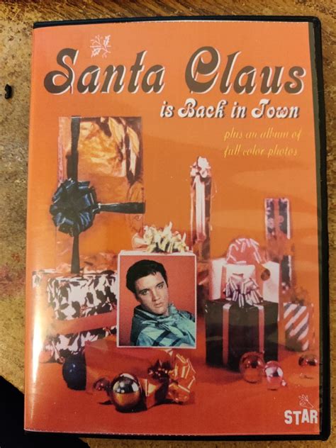 Elvis Santa Claus Is Back In Town Christmas Dvd