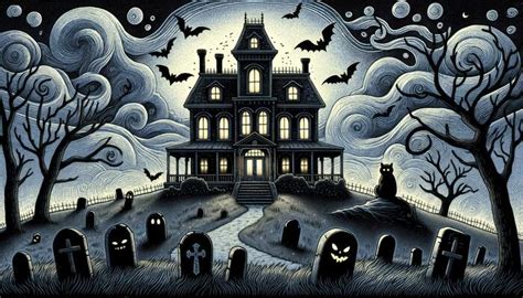 Horror House Cartoon Stock Photos, Images and Backgrounds for Free Download