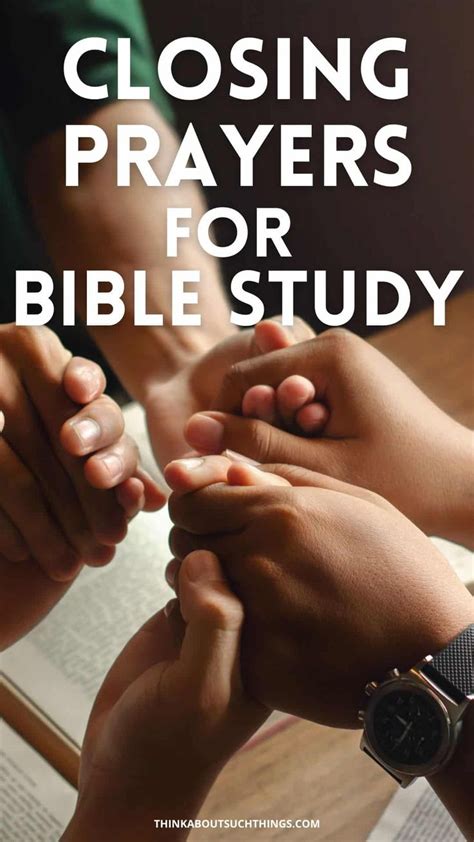 Closing Prayer For Bible Study How To Guide With 5 Prayers Closing