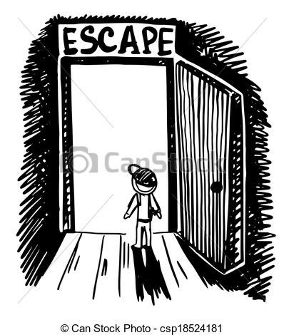 Drawing Of Escape Outside Clipart Panda Free Clipart Images