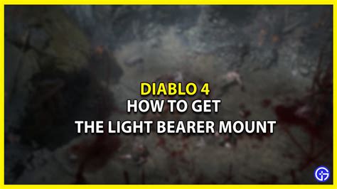 Diablo How To Unlock The Light Bearer Mount Gamer Tweak