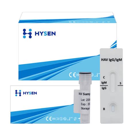 Rapid Hepatitis A Test Hysen Hangzhou Biotech Igm Hav Serum