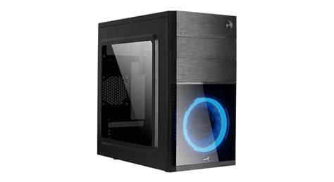 Купить Корпус AeroCool CS-105 Blue, mATX, Mini-Tower, USB 3.0, черный ...