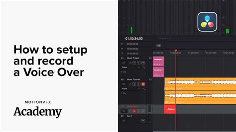 How To Setup And Record A Voice Over — Davinci Resolve Lesson 17