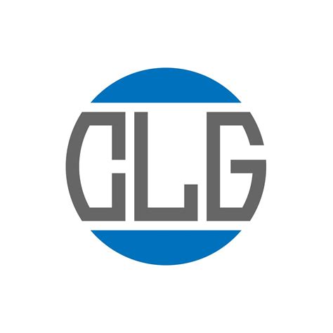 CLG letter logo design on white background. CLG creative initials ...