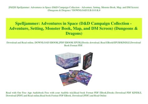 Ppt Pdf Spelljammer Adventures In Space D D Campaign Collection