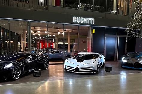 Today S Photos A Trio Of Limited Edition Bugatti Hypercars Worth 32