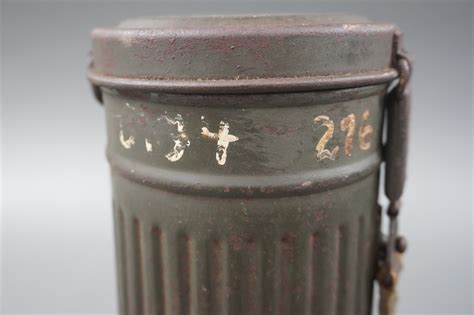 Original German Wwii M Gasmask Canister