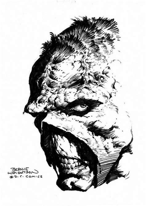 Swamp Thing Headshot By Berni Wrightson Bernie Wrightson Comic