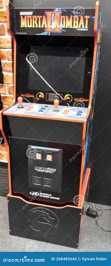 Mortal Kombat Ii Retro Videogame Arcade Machine Midway Classic Video