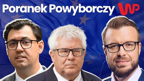 Poranek Powyborczy W Wirtualnej Polsce Go Cie Ryszard Czarnecki I