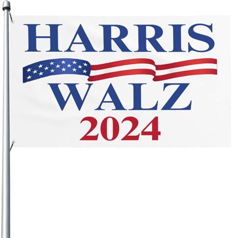 Kamala Harris Waltz Flag X Ft Kamala Harris Walz Flags With