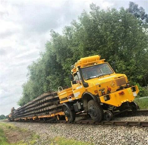 Railroad Unimog In Action Mercedes Benz Unimog Mercedes Benz Trucks