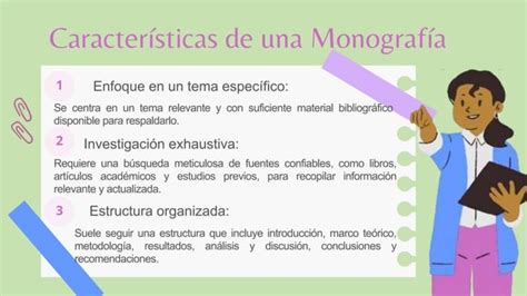 La Monografia Y Sus Caracteristicas Pptx