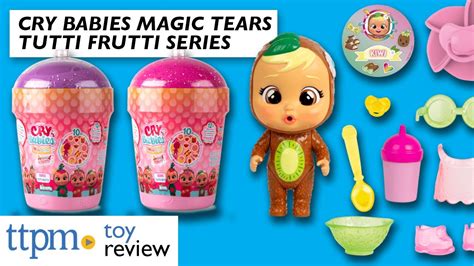 Cry Babies Magic Tears Tutti Frutti Series From Imc Toys Youtube