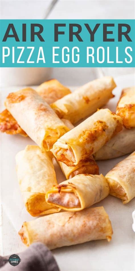 Homemade Pizza Rolls In The Air Fryer Sustainable Cooks