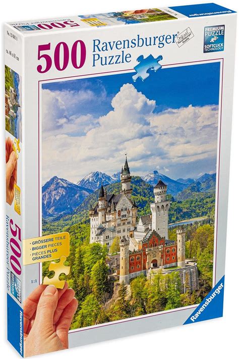 Пъзел Ravensburger от 500 части Замъкът Нойшванщайн Супер цена